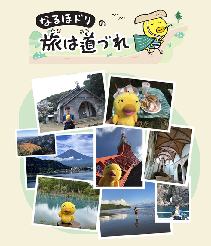 なるほドリの旅は道連れ