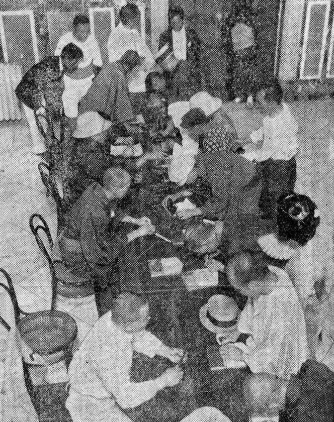 1927年（昭和2年）9月12日に大阪・中之島の中央公会堂で行われた毎日新聞主催の点字模擬投票