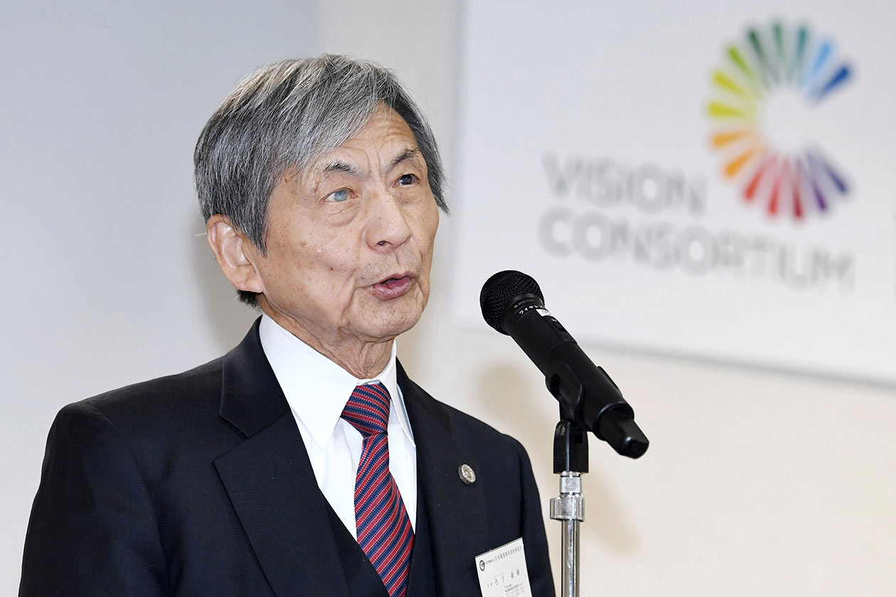 日本視覚障害者団体連合の竹下義樹会長