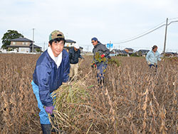 被災農地の復耕 竹沢　一敏さん(49)=福島県相馬市