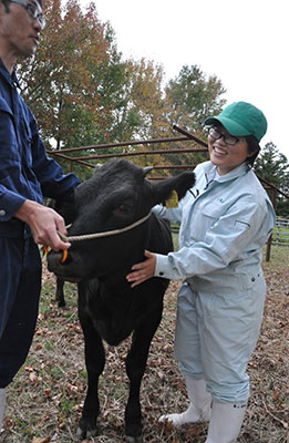 私の農高ラプソディー～農業高校満喫編～ 山口県立大津緑洋高等学校　 生物生産科3年　藤山理穂