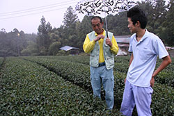 お茶の販路拡大を目指して 杉本　和生さん(18)=静岡・磐田農業高校3年