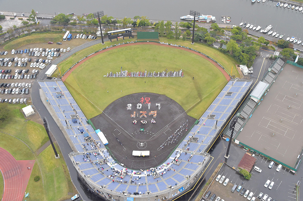 第28回土浦市長杯争奪少年軟式野球大会の開会式（1）